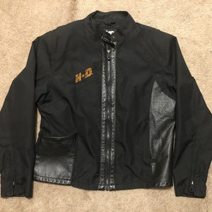 Harley Davidson Women's Black Nylon Jacket